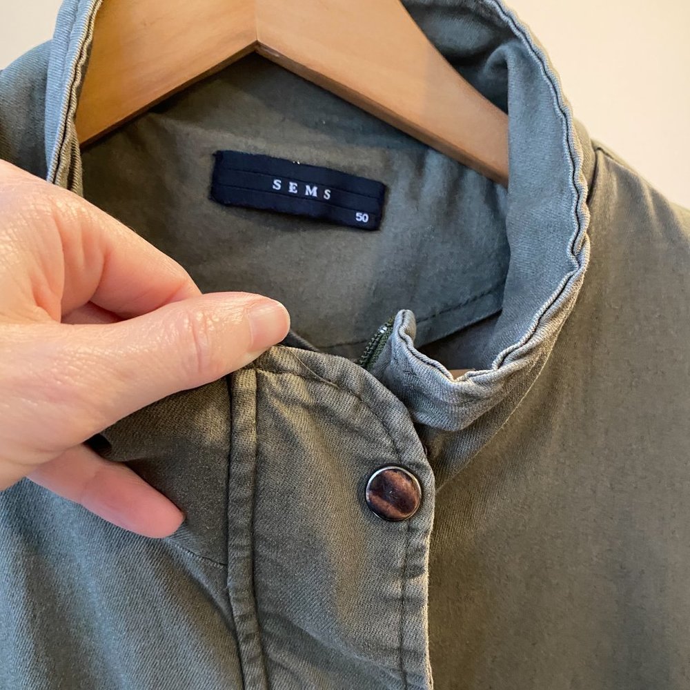 Slicker Style Cotton Jacket - Picture 4 of 14